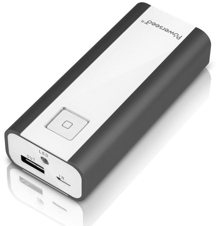 Napájecí baterie Powerseed PS-4800 je vhodná zejména pro tablety a mobilní telefony, ale nabijete s ní i jiná digitální zařízení s USB konektorem. K dispozici má USB port s proudem 1 ampér.