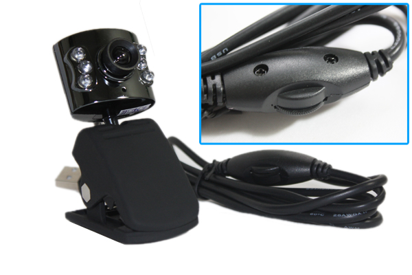 Webkamera 12MPx, 6 LED diod MP3naMiru.cz