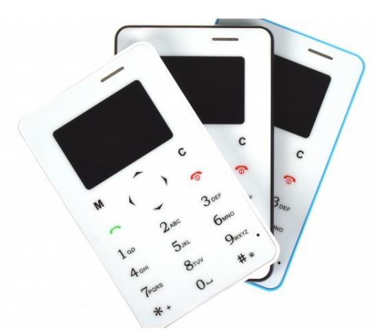 Slim mobilní telefon APEI 5C na microSIM vhodný do peněženky, ve výbavě nechybí bezdrátová technologie Bluetooth pro snadné ovládání. Na výběr ze tří barevných provedení.