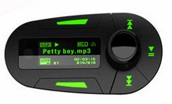 FM transmitter MP3 Electronika do auta s modrým posvícením displeje. Klikni zde pro více informací.